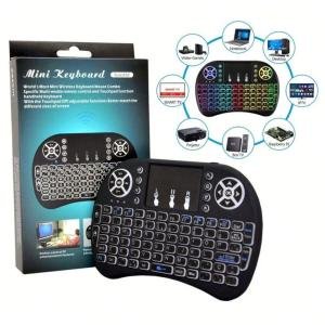 Mini Keyboard Wireless Touchpad Keyboard Smart Function for Laptop Desktop Computer