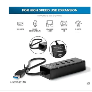 4 Port Usb Hub Superspeed 3 0 Portable Mini Hub for Pen drive Mouse Keyboards Camera Mobile Tablet Pc Laptop Tv ETC Usb Hub Black