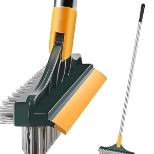 3 in 1 Bathroom Cleaning Brush with Wiper and Squeegees