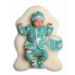 New born baby woolen gift set newborn winter clothes, infant winter wear, fleece baby set
