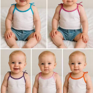 Baby Jhabla Set Cotton, Newborn Baby Vest, Infant Sleeveless Jhabla, Baby