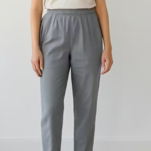 Women Pink Trousers, High Waist Straight Fit Pants, Office Wear Pants, Casual Cotton Trousers For Women ✅