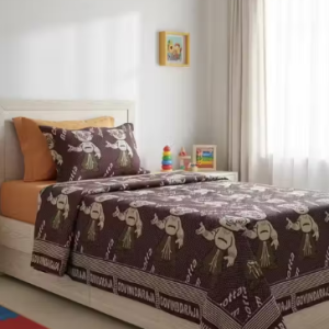 Chhota Bheem Bedsheet, Cartoon Bedsheet For Kids, Kids Single Bed Sheet, 60x90 Bedsheet ✅