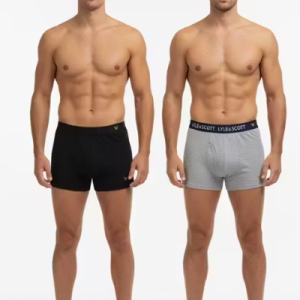 Men’s Boxer Briefs, Cotton Stretch Trunks, Lyle & Scott Boxers, Premium Men’s Underwear ✅