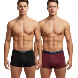 Men’s Boxer Briefs, Cotton Stretch Trunks, Lyle & Scott Boxers, Premium Men’s Underwear ✅
