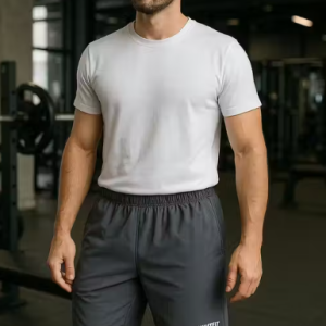 Polyester Shorts, Workout Wear, Elastic Waist Shorts, Swift Fit Men Shorts, Lightweight Shorts ✅