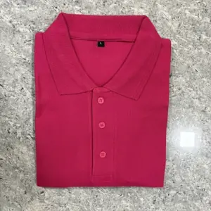 Men'se And Women Solid Regular Fit Collar Polo T‑Shirt Free Size👕