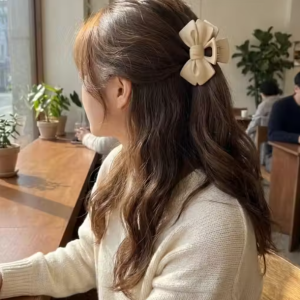 🎀 Matte Bow Hair Claw