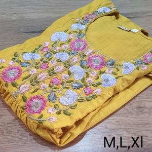 Cotton embroidery tunics