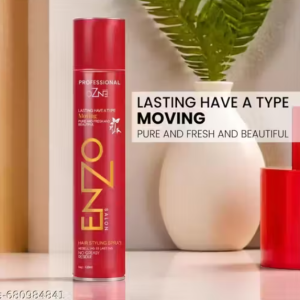 Enzo Super Hold Hair Spray For Men & Women of All Hair Types | Professional Hair Styling Spray