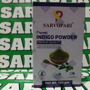 Sarvopari™ Organic Indigo Powder (Premium Quality)