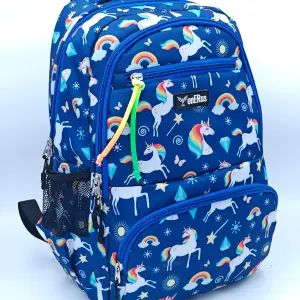 Monitor 25L Stylish Printed Backpack by onERus | 2 Compartments, Water-Resistant Premium Fabric, Sturdy Zippers & Bottle Holders