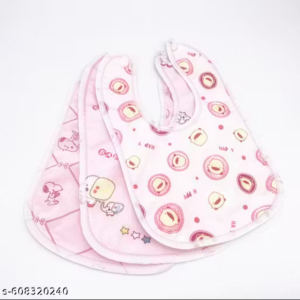 Pack of 3 Baby Mealtime Bib Waterproof & Reusable