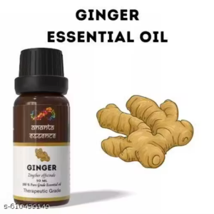 Ginger Essential Oil 10 ml – Compact Bottle for Daily Use & Crafts