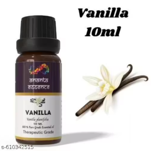 Ananta Vanilla Essential Oil 10 ml – Multipurpose Aroma Oil for DIY Blends