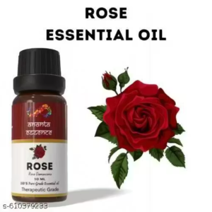 Ananta Rose Essential Oil 10 ml – Pure Aroma Oil for Potpourri & Candle Use