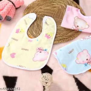 Pack of 3 Baby Feeding Bib Washable Cloth for Infants