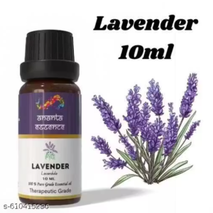 Ananta Lavender Essential Oil 10 ml – Natural Floral Aroma for Diffuser & Decor