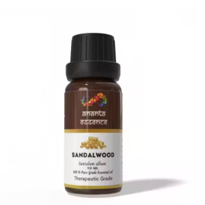Ananta Sandalwood Essential Oil 10 ml – Premium Aroma Oil for Home Fragrance