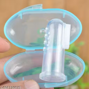 Pack of 1 Silicone Baby Finger Brush for Oral Care