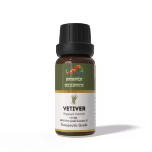 Ananta Vetiver Essential Oil 10 ml – Premium Aroma Oil for Home Fragrance