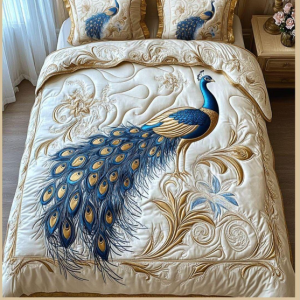 Premium Super King Size Glace Cotton Feel 1 Bed Sheet with 2 Pillow Covers 90*100