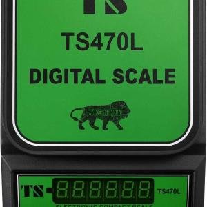 TS-470L-10KG Digital Kitchen Weighing Scale with Backlit Display & Power Adapter