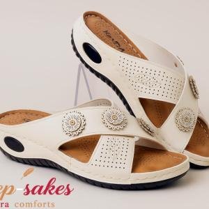 Comfort Women’s White Orthopedic Sandals