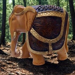 Wooden Elephant Antique 🐘✨