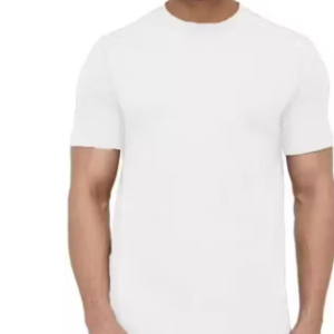 Mens Solid Round Neck Cotton T-shirt