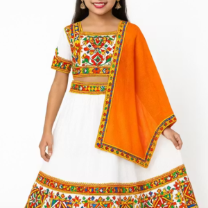 White Chaniya Choli