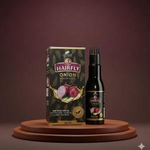 Red Onion Hair Oil with Comb Applicator, For Hair Growth & Hair Fall Control, Non-Sticky & Glossy Finish (100, Millilitres)