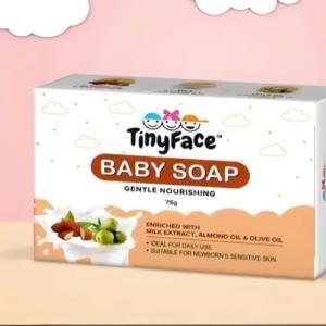 TinyFace Baby Soap, Packaging Type: Packet, Packaging Size: 75 g