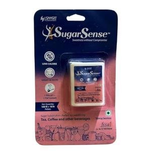 SugarSense Low-Calorie Sweetener Pellets, 110 Pellets Pack, Sugar Substitute for Tea and Coffee