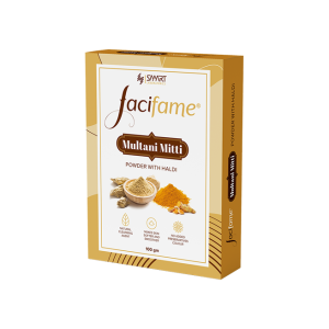 FACIFAME MULTANI MITTI 100GM MULTANI MITTI ENRICHED WITH HALDI