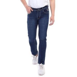 Men’s Blue Fade Skinny Fit Jeans for Men | Stretchable Denim Pants with Classic 5 Pocket Design
