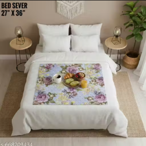 KRISHNA E PVC WATERPROOF BED SERVER/FOOD MAT (SIZE 27X36) INCH