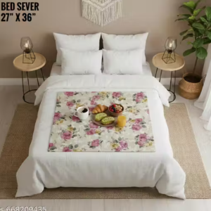 KRISHNA E PVC WATERPROOF BED SERVER/FOOD MAT (SIZE 27X36) INCH