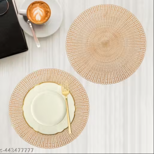 Samridhi Industries Round Shape Table Mat/Table Mat Round