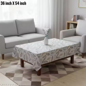 NICASA PVC 4 seater Centre Table Cover - SIZE (36 x 54) INCHES