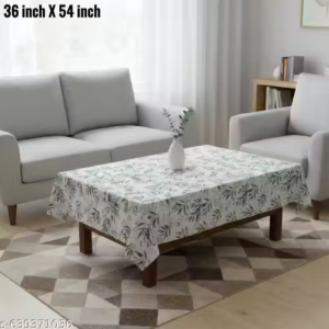 NICASA PVC 4 seater Centre Table Cover - SIZE (36 x 54) INCHES