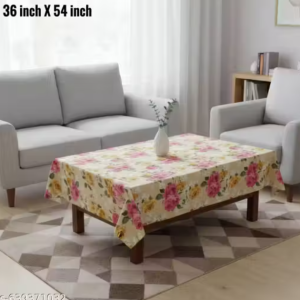 NICASA PVC 4 seater Centre Table Cover - SIZE (36 x 54) INCHES
