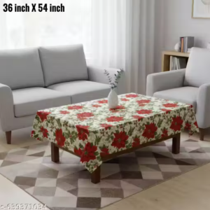NICASA PVC 4 seater Centre Table Cover - SIZE (36 x 54) INCHES