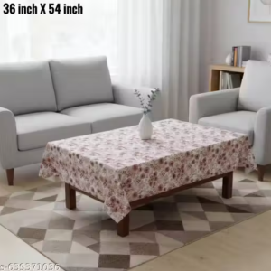 NICASA PVC 4 seater Centre Table Cover - SIZE (36 x 54) INCHES