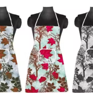 Nicasa Kitchen Apron- Waterproof /Oil-Proof - Adjustable Aprons with Pockets for Women Men Washable - Pack of 3 (color As per availibility)