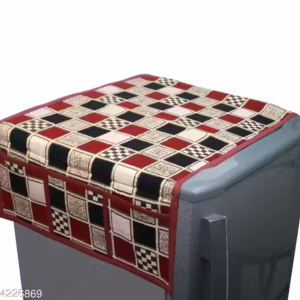 Trendy Polyester Fridge Cover