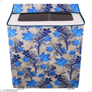 NICASA Waterproof Semi- Automatic Washing Machine Cover (Size : Suitable for 6 kg to 7 kg, Color : Red)