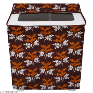 NICASA Waterproof Semi- Automatic Washing Machine Cover (Size : Suitable for 6 kg to 7 kg, Color : Red)