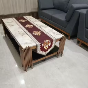 Nicasa Cotton soft touch Table runner for Dining Table