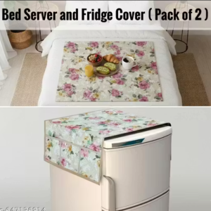 NICASA water proof Fridge cover with Bed Server - pack of 2 pec
